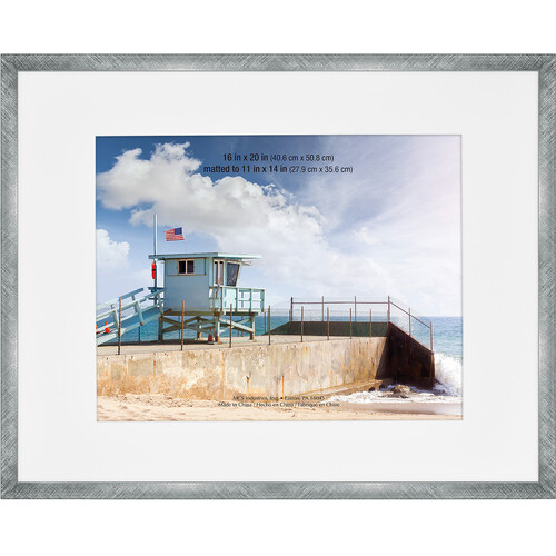 MCS Brushed Aluminum Frame (Gunmetal 16 x 20
