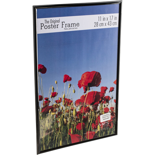 MCS Poster Frame&nbspwith Corrugated Back (Black 11 x 17