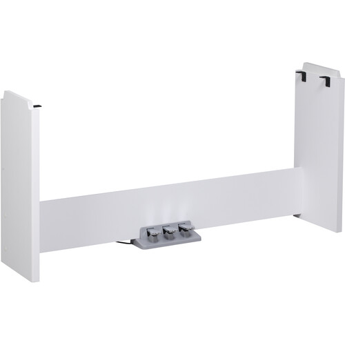 Medeli Electronics ST430 Wooden Stand with 3 Pedals for Performer Series Digital Pianos (White)