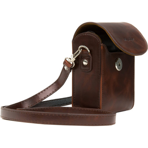 MegaGear MG279 Ever Ready Leather Camera Case/Bag Protective Cover (Dark Brown)