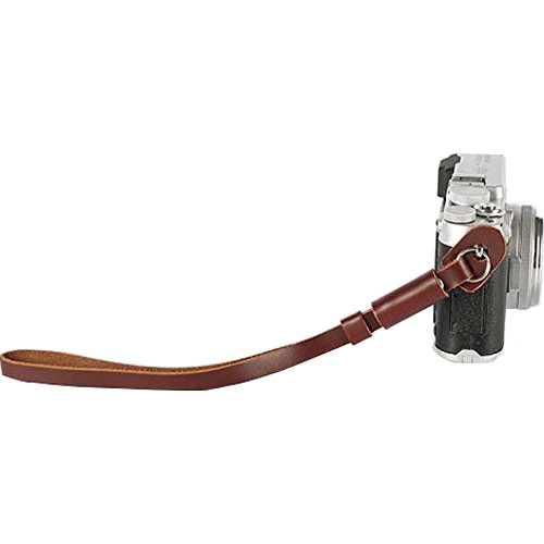 MegaGear Leather DSLR & Camcorder Hand Strap (Brown) MG503