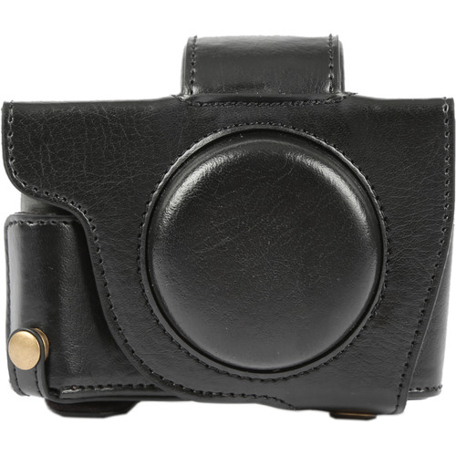 MegaGear Ever Ready Camera Case with Bottom Opening for Canon G5 X (Black)