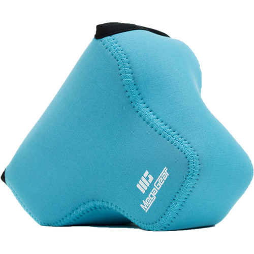 MegaGear Ultralight Neoprene Camera Case for Panasonic LUMIX DC-FZ80 DC-FZ70 FZ72 (Blue)