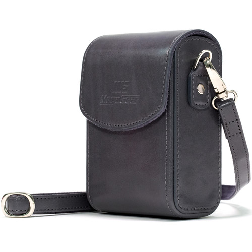 MegaGear PU Leather Case with Strap for Sony Cyber-shot DSC-RX100 VI DSC-RX100 V DSC-RX100 IV (Gray)