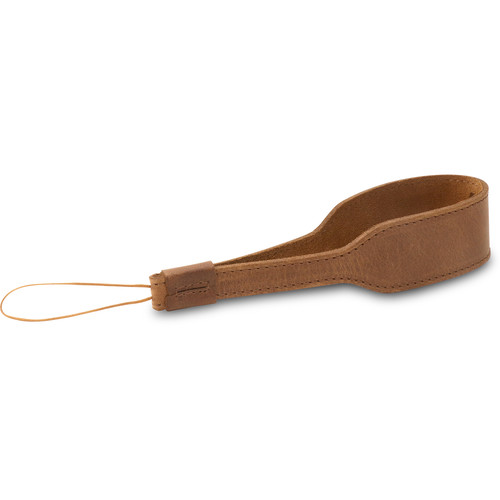 MegaGear Genuine Leather Wrist Strap (Brown)