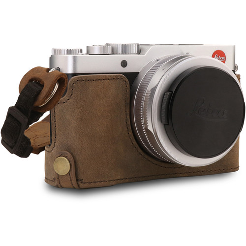 MegaGear Leica D-Lux 7 Ever Ready Genuine Leather Camera Half Case (Cinnamon)