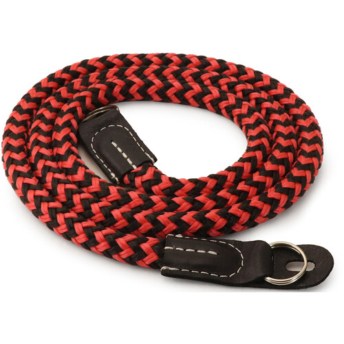 MegaGear DSLR Camera Cotton Wrist Strap -Large (Black/Red)