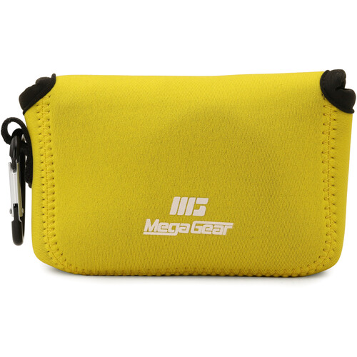 MegaGear Ultralight Neoprene Camera Case for Panasonic Lumix ZS200 TZ200 Leica C-Lux (Yellow)