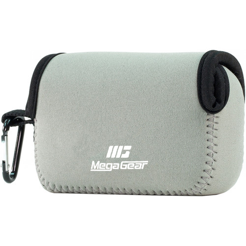 MegaGear Ultralight Neoprene Case for Canon PowerShot G7X or G7 X Mark II (Gray)