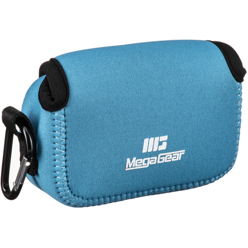 MegaGear Ultralight Neoprene Camera Case for Sony and Olympus Cameras (Blue)