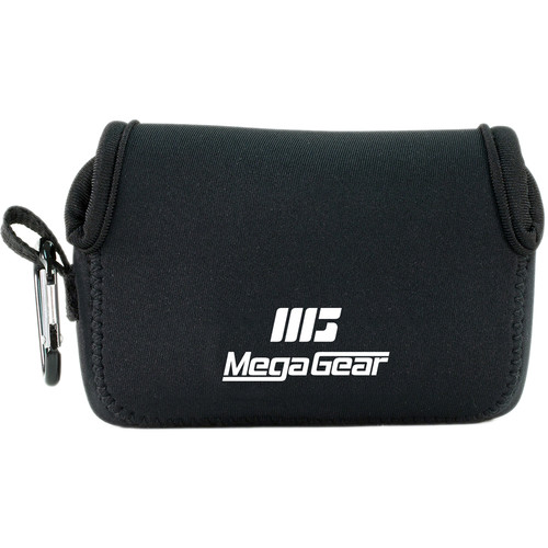 MegaGear Ultralight Neoprene Case for Canon SX720 HS Canon PowerShot SX610 HS or SX600 HS (Black)