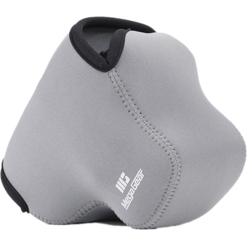 MegaGear Ultralight Neoprene Camera Case for Panasonic LUMIX DMC-FZ300 (Gray)