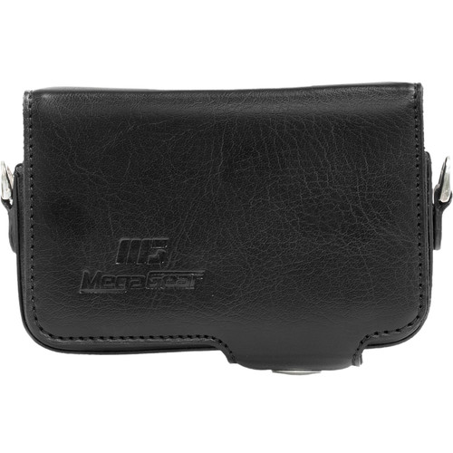 MegaGear PU Leather Camera Case with Strap for Canon PowerShot G9 X Mark II or G9 X (Black)