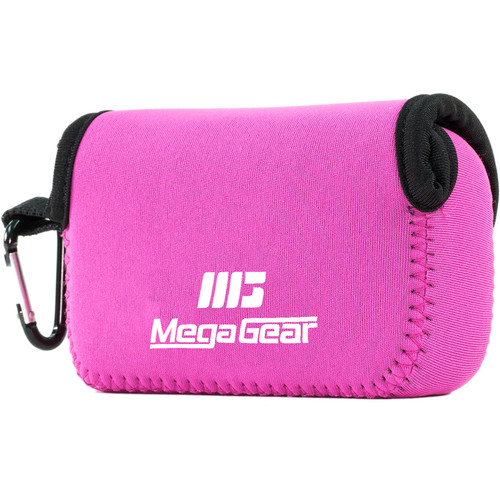 MegaGear Ultralight Neoprene Case for Panasonic DMC-ZS100 (Hot Pink)