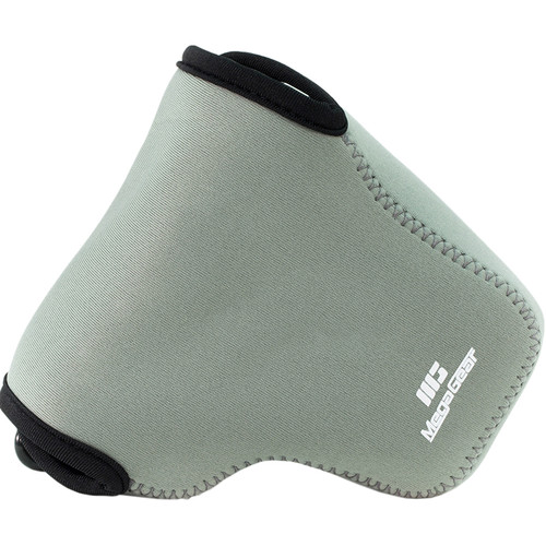 MegaGear Ultralight Neoprene Case for Nikon COOLPIX L340 (Gray)