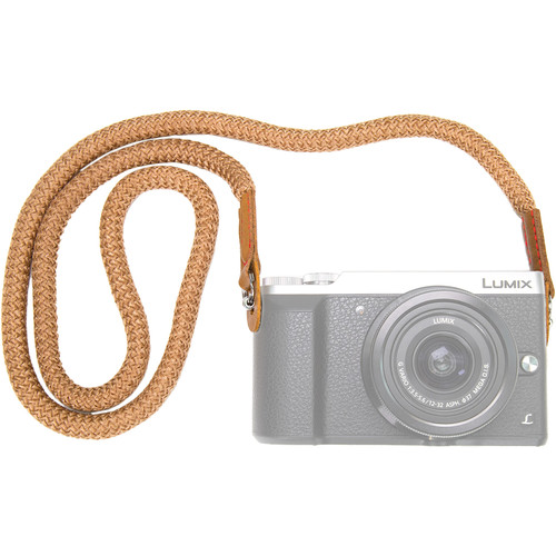 MegaGear Cotton Neck Strap (Large Brown)