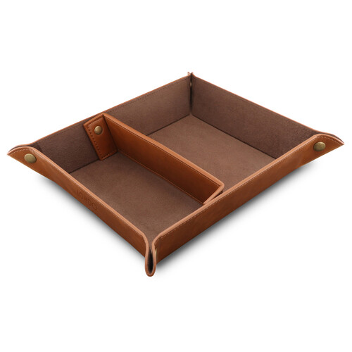 Londo Organizer Tray (Light Brown PU Leather)