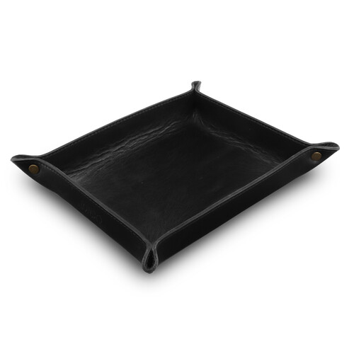 Londo Organizer Tray (Black Genuine Leather)