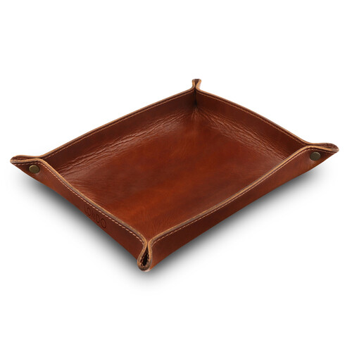 Londo Organizer Tray (Brown Genuine Leather)