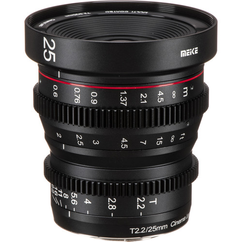 Meike 25mm T2.2 Manual Focus Cinema Lens (MFT Mount)