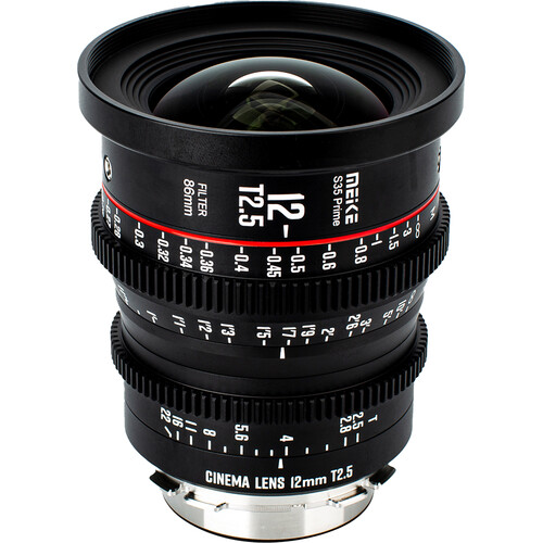 Meike 12mm T2.5 Super 35 Prime Cine Lens (ARRI PL)