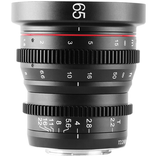 Meike 65mm T2.2 Cinema Prime Lens (E-Mount Feet/Meters)