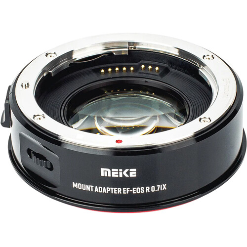 Meike 0.71x Speedbooster Adapter for EF Lens to Canon RF-Mount Cameras