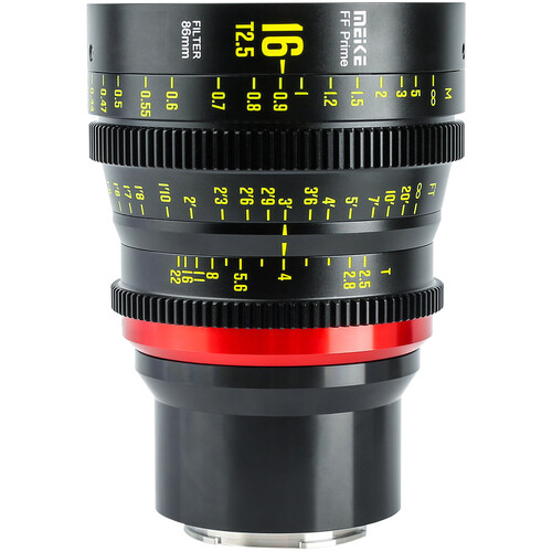 Meike FF Prime Cine 16mm T2.5 Lens (E Mount Feet)