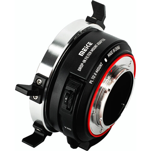 Meike Drop-In Filter Mount Adapter for PL-Mount Lens to FUJIFILM X-Mount Camera with VND & Clear Filters