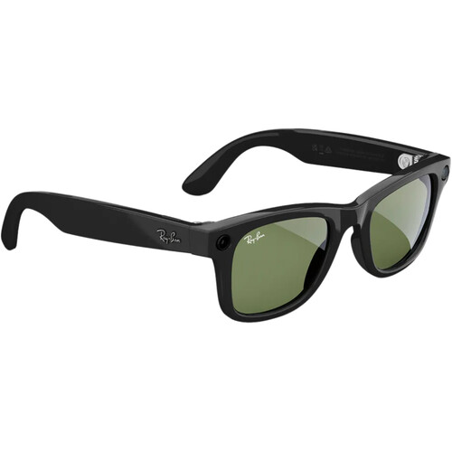 Meta Ray-Ban Wayfarer Glasses (Shiny Black Standard Gen 1)
