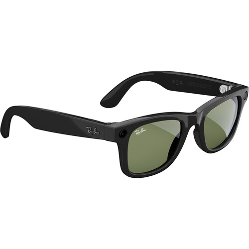 Meta Ray-Ban Wayfarer Glasses (Shiny Black Standard Gen 2)