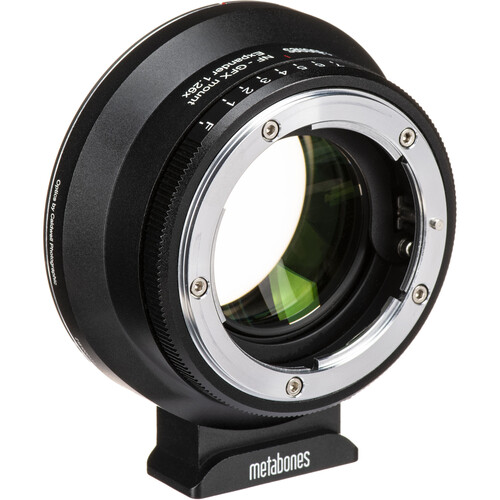 Metabones 1.26x Expander for Nikon F-Mount G-Type Lens to FUJIFILM G-Mount GFX Camera