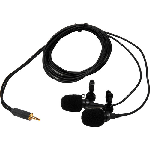 Microphone Madness MM-MCSM-1 Miniature Cardioid Stereo Microphones (100 to 16000 HzBlack)