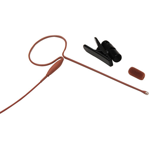 Microphone Madness Single Earset Mic for Select Telex Systems (Brown)