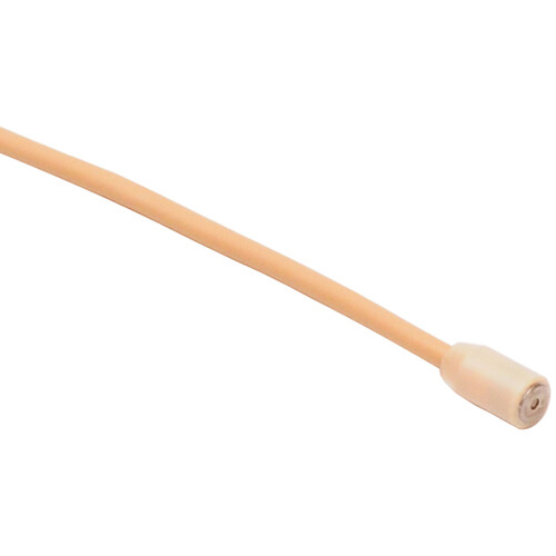 Microphone Madness Bulletproof Omnidirectional Lavalier Hair/Wig Microphone with Locking 3.5mm Connector (Beige)