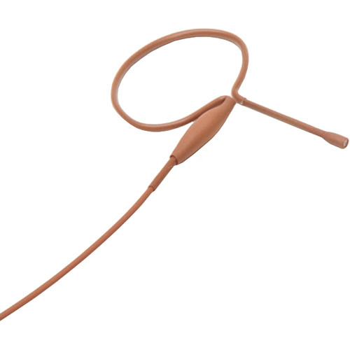 Microphone Madness MM-PSM-s Short Boom Pro Series Omnidirectional Earset Mic for Select Lectrosonics Wireless Transmitters (Brown TA5F)