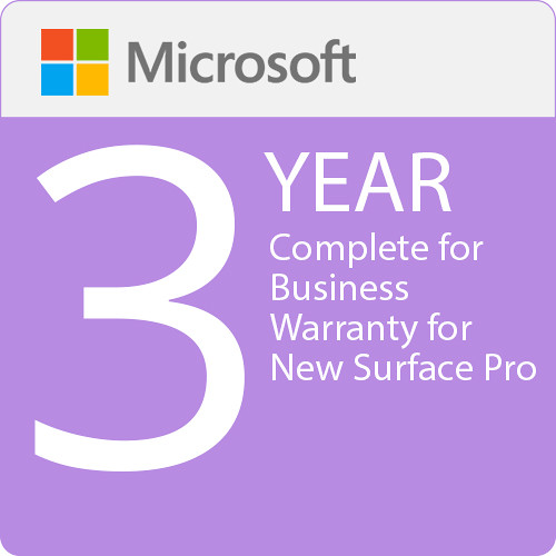 Microsoft 3-Year Complete for Business for Surface Pro 7+ 8 9 and X