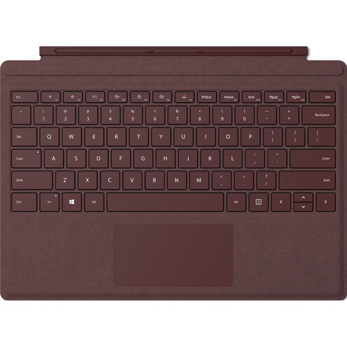 Microsoft Surface Pro Signature Type Cover Burgundy Ffp 00041 User