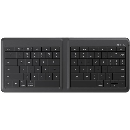 Microsoft Universal Foldable Bluetooth Keyboard GU500001 B&H