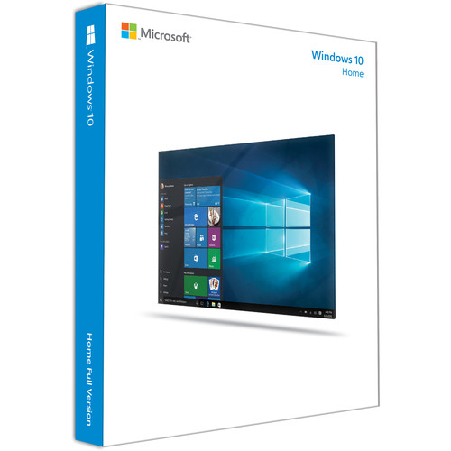 Microsoft Windows 10 Home (64-bit, OEM System Builder DVD)