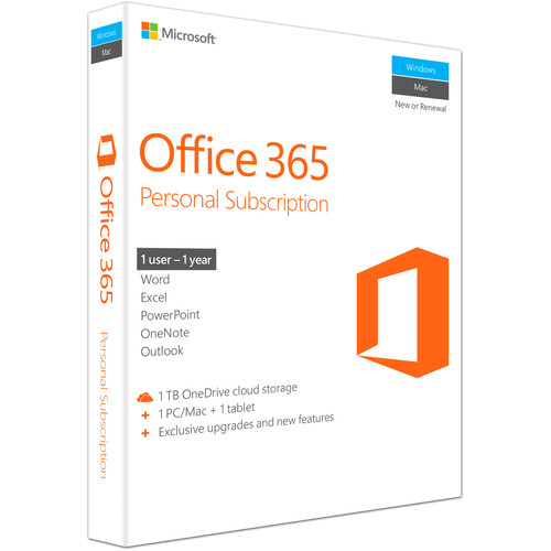 office 360 subscriptions for mac