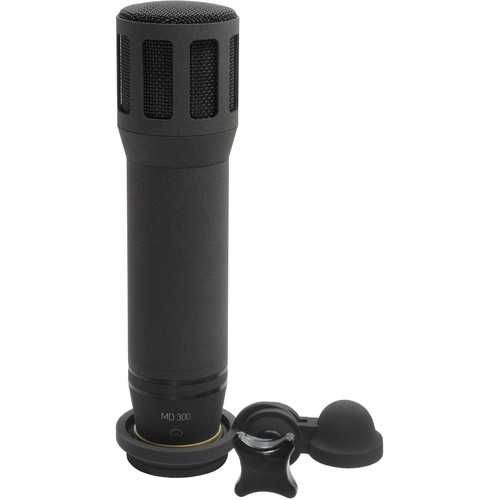 Microtech Gefell MD 300 Dynamic Microphone with MH 80 Swivel Mic Holder