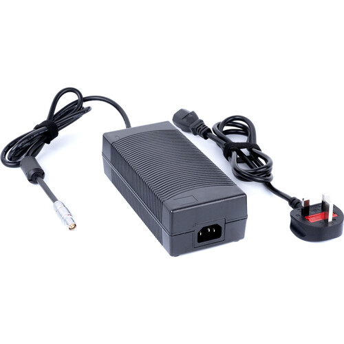 MID49 15V Mains Power Supply with 6-Pin LEMO Connector (UK&nbspPower Cord)