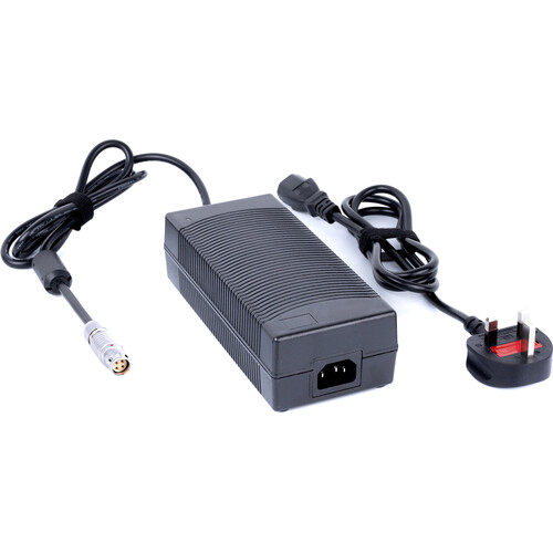 MID49 24V Mains Power Supply with 4-Pin LEMO Connector (UK&nbspPower Cord)