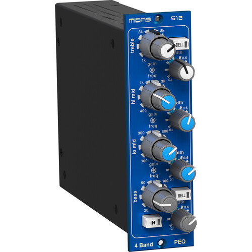 Midas 500 Series 4-Band Parametric Equalizer 512