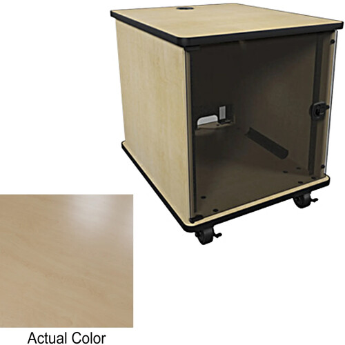 Middle Atlantic MFR-1227E1 MFR Series Mobile Furniture Rack (Kensington Maple 12 RU)