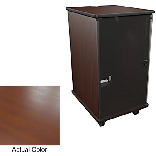 Middle Atlantic MFR-2027E0 MFR Series Mobile Furniture Rack (Biltmore Cherry 20 RU)