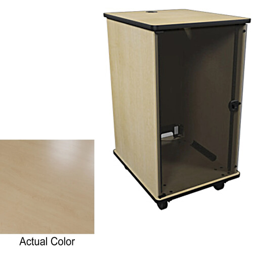 Middle Atlantic MFR-2027E1 MFR Series Mobile Furniture Rack (Kensington Maple 20 RU)