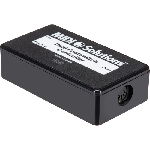 MIDI Solutions Dual Footswitch Controller MIDI Utility (Desktop)
