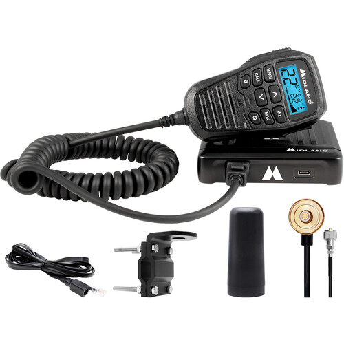 Midland MXT-275 MicroMobile GMRS 15W Two-Way Radio Bundle